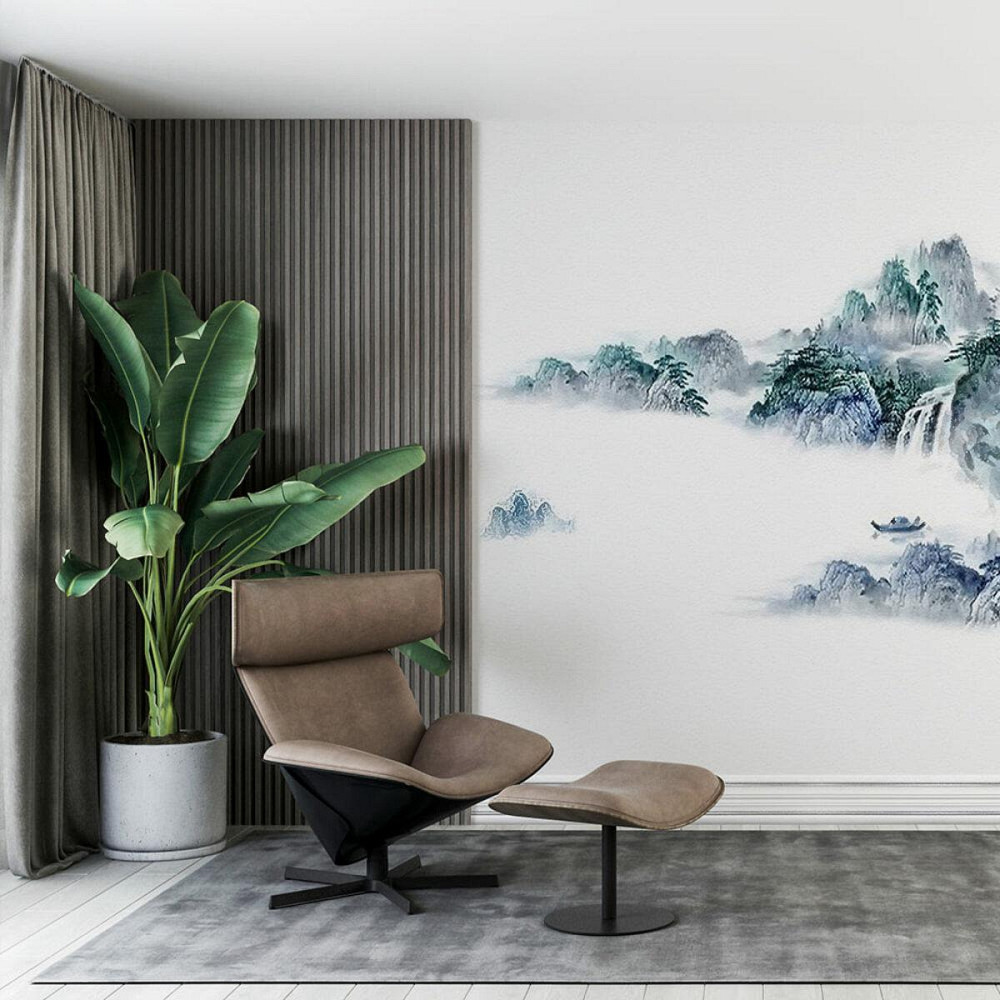 Плінтус РР самоклеючий 2300х140х4мм Білий з сірою смужкою (D) SW-00001809 Дніпро - фото 6