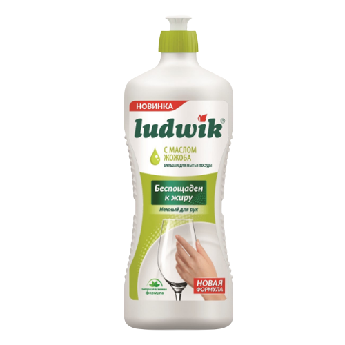 Бальзам для миття посуду 450гр з олією Жожоба Ludwik Житомир - изображение 1