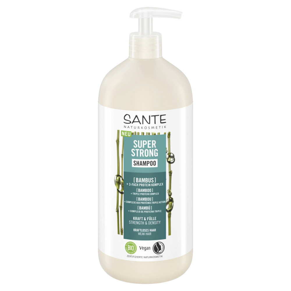 БИО-Шампунь Super Strong для укрепления волос с Бамбуком SANTE 950 мл Киев - изображение 1