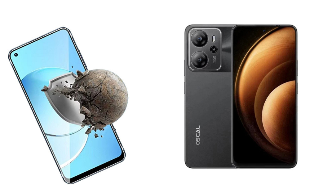 Захисне скло DefenzoGlass для Blackview Oscal S70, Oscal S70 Pro – подвійна міцність Київ - фото 3