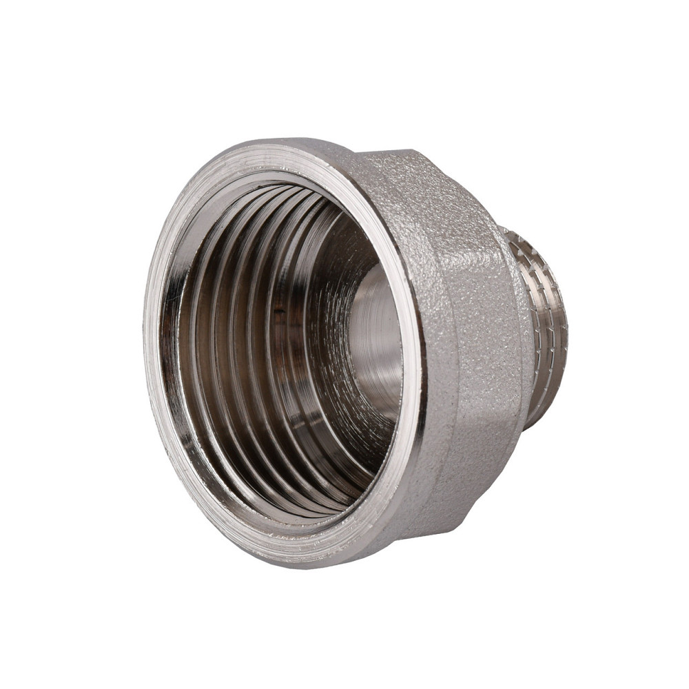 Редукційний перехідник 1"х1/2" ВН нікельований восьмигранний NK533O OPTIMUM Київ - фото 2