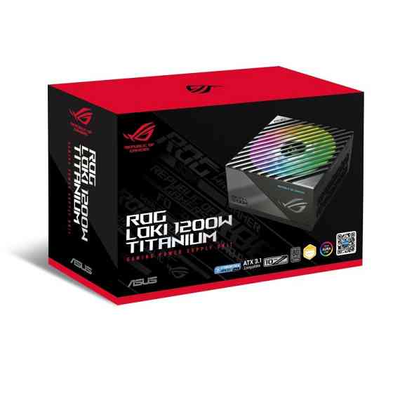 Блок живлення Asus ROG-LOKI-1200T-SFX-L-GAMING PCIE5 1200 W Titanium (90YE00N0-B0NA00) Чорний Харків