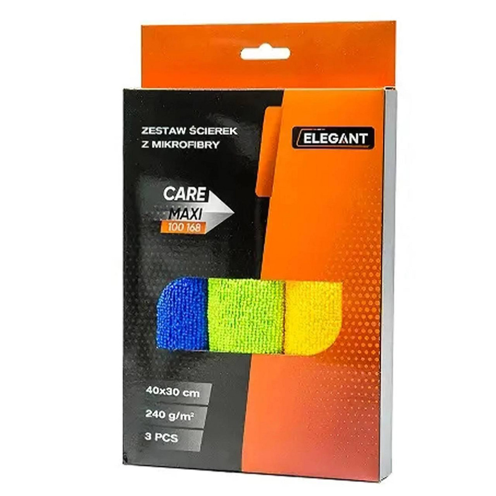 Набор салфеток Elegant Maxi микрофибра 40 см х 30 см 3 шт Киев - изображение 1