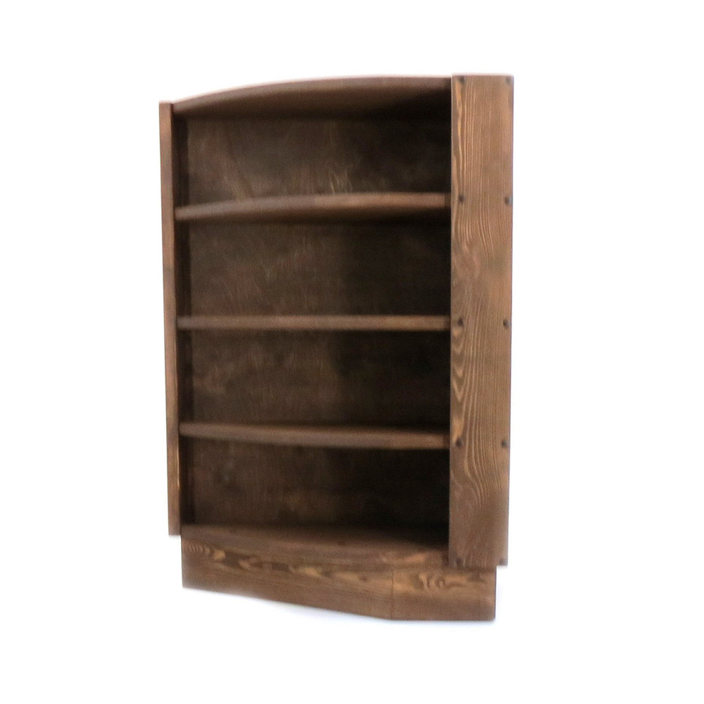 Угловая настенная полка 