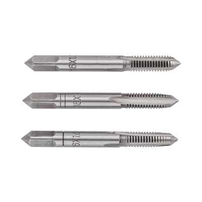 Метчик Topex M6, шаг 1.0 мм, 3 шт. (14A206) Винница - изображение 1