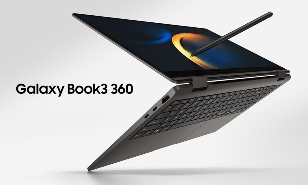 Ноутбук Samsung Galaxy Book3 360 NP750QFG Intel Core i7-1360P 16/512GB SSD графіт (незамітний нюанс скла дисплея) Миколаїв - фото 1