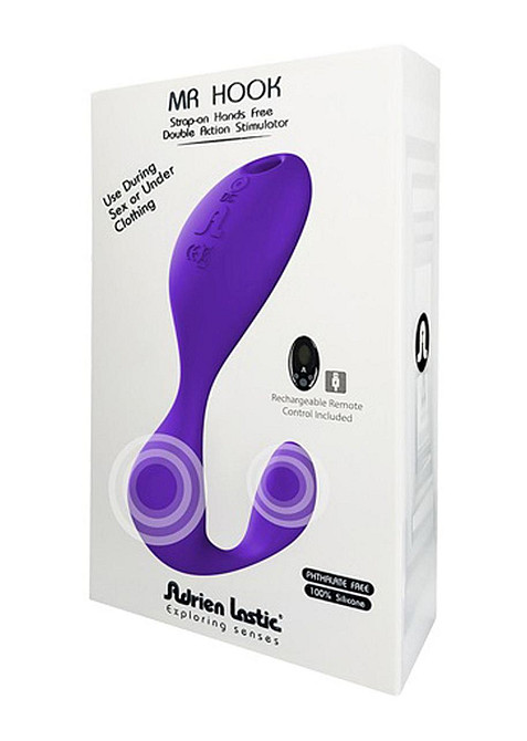 Вибратор в трусики Adrien Lastic Mr.Hook фиолетовый Sex Aura Киев - изображение 6