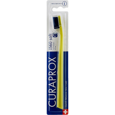 Зубна щітка Curaprox CS 1560 Soft М&apos;яка D 0.15 мм Салатова із синьою щетиною (CS 1560-07) Вінниця - фото 1