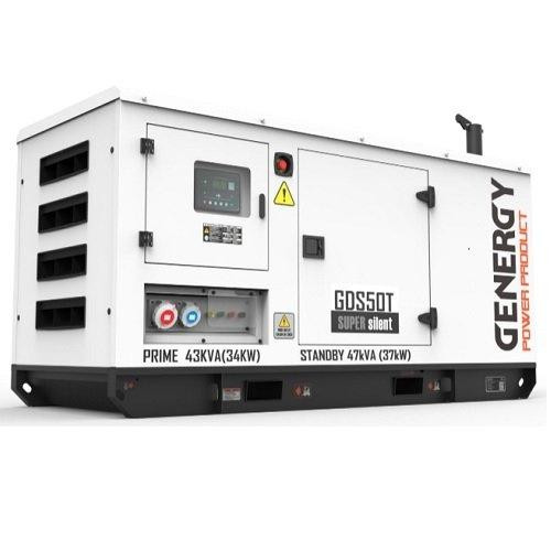 Генератор дизельний GENERGY GDS50T 37 кВт Одесса - изображение 1