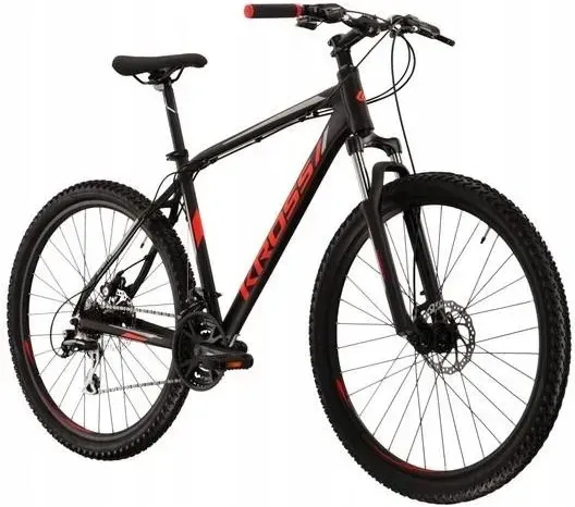 Велосипед Kross Esprit 1 Czarny Czerwony Grafitowy Мат 27.5 2022 Киев - изображение 1