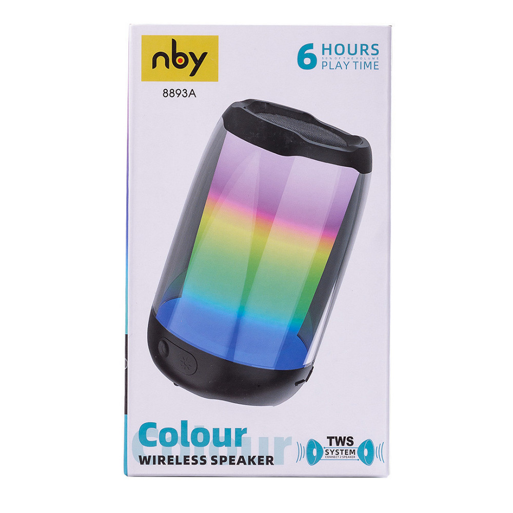 Портативна колонка з підсвіткою Чорна Київ - фото 5