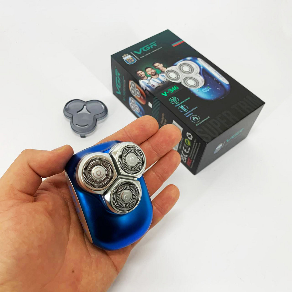 Бритва професійна для гоління VGR, Вологостійка електрична бритва, Бритви електричні NH-23 Львів - фото 1