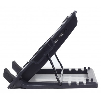 Підставка до ноутбука Gembird до 17", 1x150 mm fan, black (NBS-1F17T-01) Вінниця - фото 2