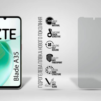 Пленка защитная Armorstandart Matte ZTE Blade A35 4G (ARM81505) Винница - изображение 2