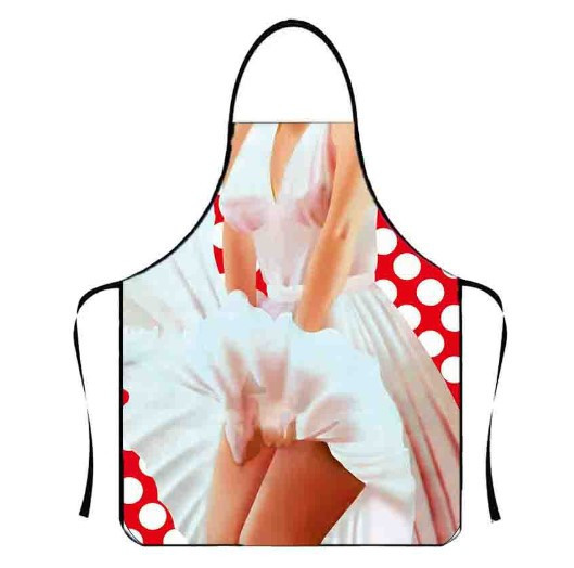 Фартух з приколом Монро 75 на 60 см різнобарвний Київ - фото 1