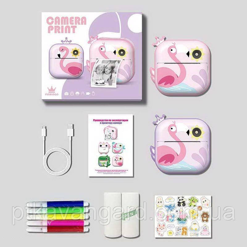 Фотоаппарат принтер детский 