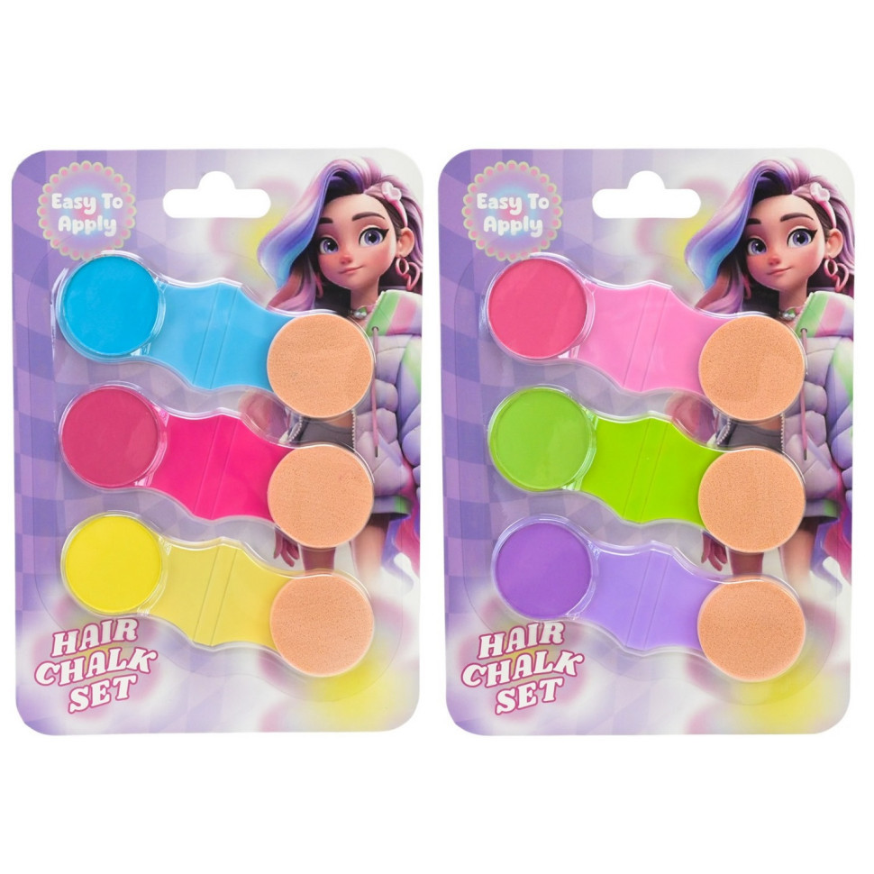 Дитяча косметика "Крейда для волосся" UKR2411, 3 кольори Вінниця - фото 1