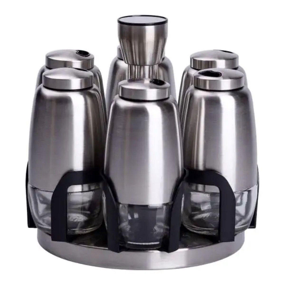 Карусель для спецій, 6 баночок, 15x15 см Київ - фото 1