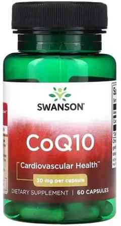 Коэнзим Swanson CoQ10 30mg 60 капсул Киев