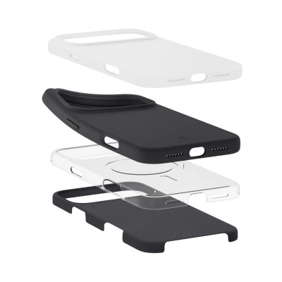 Чехол для мобильного телефона Spigen Silicone Fit MagFit iPhone 17 Pro Max Black (ACS10270) Вінниця - фото 3