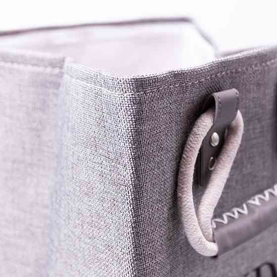 Кошик для білизни 31×26×44 (см) м'який 28 (л) Сірий HP-41-2G Коломыя