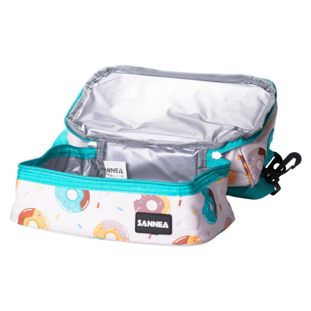 Ланч бег 25×15×15 (см) сумка для їжі в школу термосумка 7 (л) дитяча для ланчу, пікніка Рожевий HP-14-11 Київ - фото 3