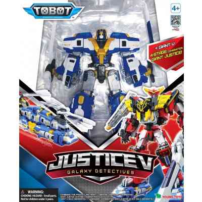 Трансформер Tobot Детективи Галактики С2 міні Гігант Джастіс (301121) Вінниця