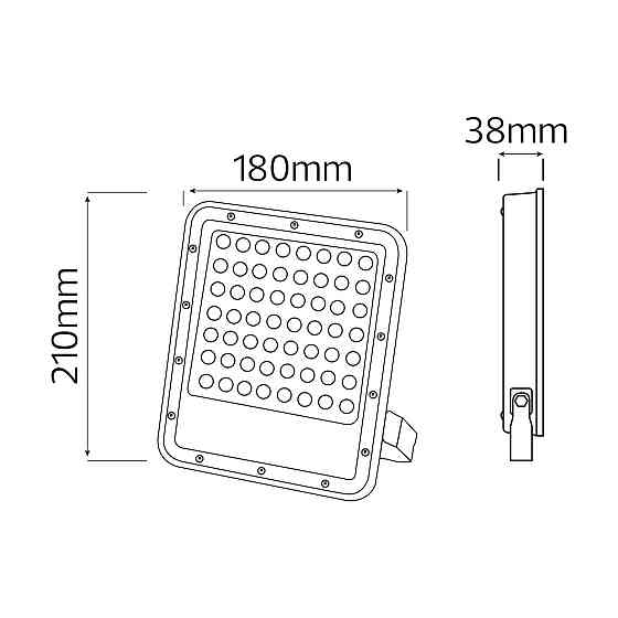 Прожектор светодиодный 50W 6400K OSELO-50 Киев
