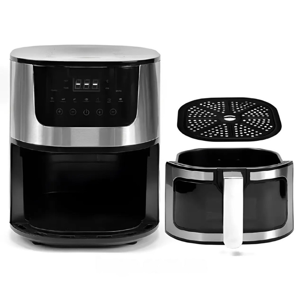 Аэрофритюрница сенсорная 8л, 4200Вт, Rainberg RB-2268 / Фритюрница без масла / Мультипечь / Аэрогриль Киев - изображение 10