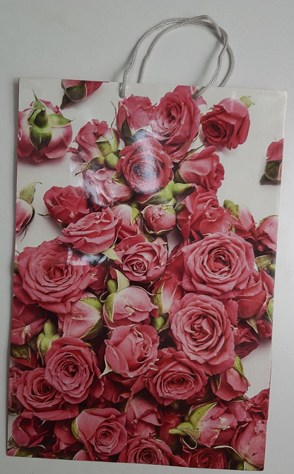 Пакет бумажный гигант вертиркальный (30х42х12)(артGV-061) (12 шт) Харьков - изображение 3