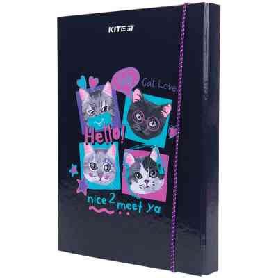 Папка для тетрадей Kite В5 на резинке So Sweet, картон (K23-210-1) Винница