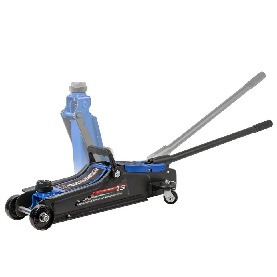 Домкрат підкатний 2,5т (90-400мм) гідравлічний у кейсі Forsage F-T830031DS Одесса - изображение 2