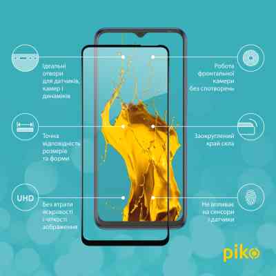 Стекло защитное Piko Full Glue Tecno Spark 8p (1283126533112) Винница