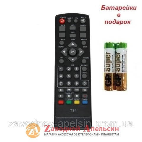 Пульт тюнера T2 WORLD VISION T34 T-34 Одеса - фото 1