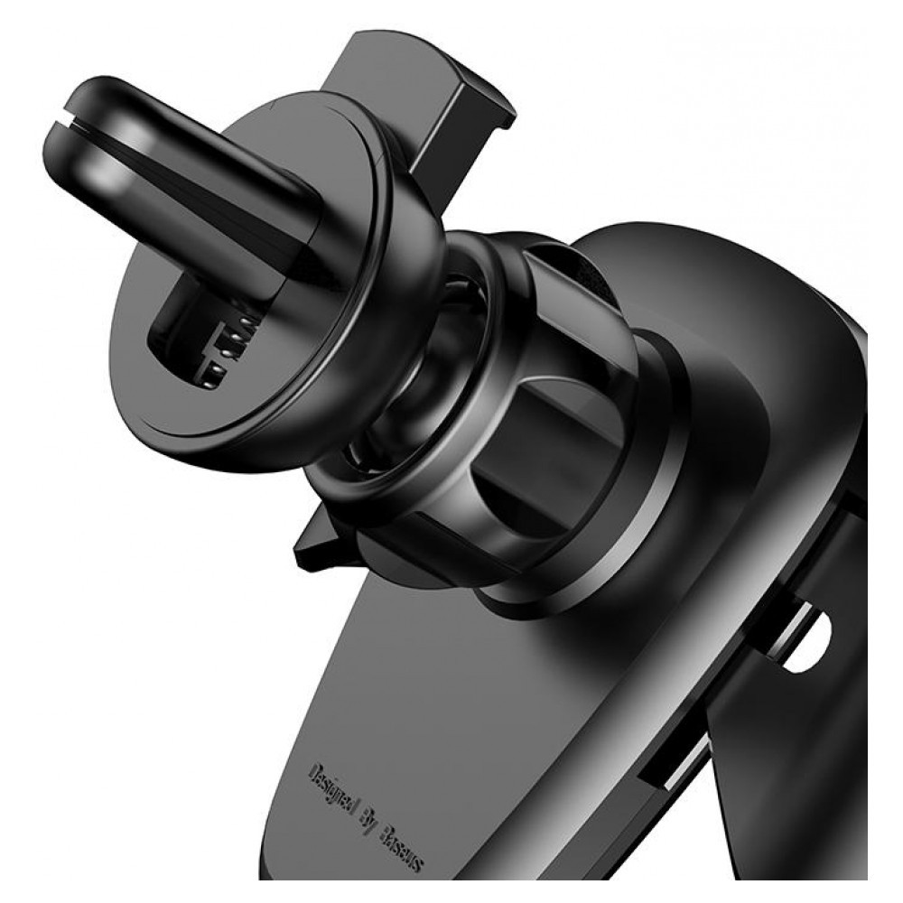 Універсальний автомобільний тримач док-станція Baseus для телефону Car Holder Gravity SUYL-01 (Чорний, Пластик) Миколаїв - фото 7