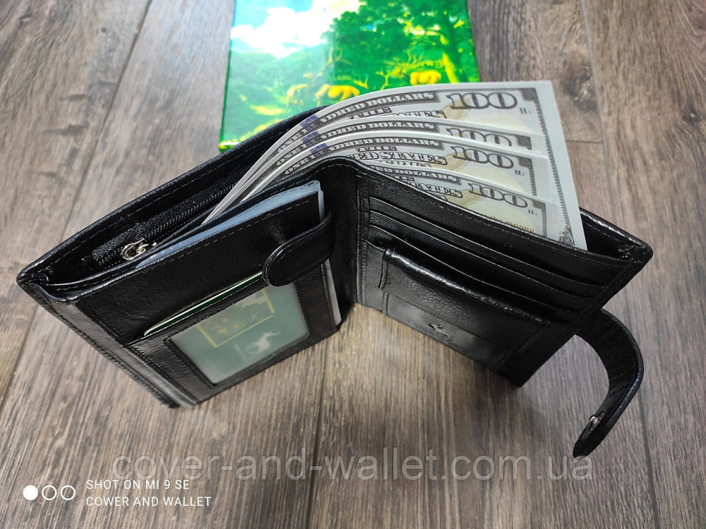 Чоловіче шкіряне портмоне для прав та документів Marco coverna MC 5176 Київ - фото 9