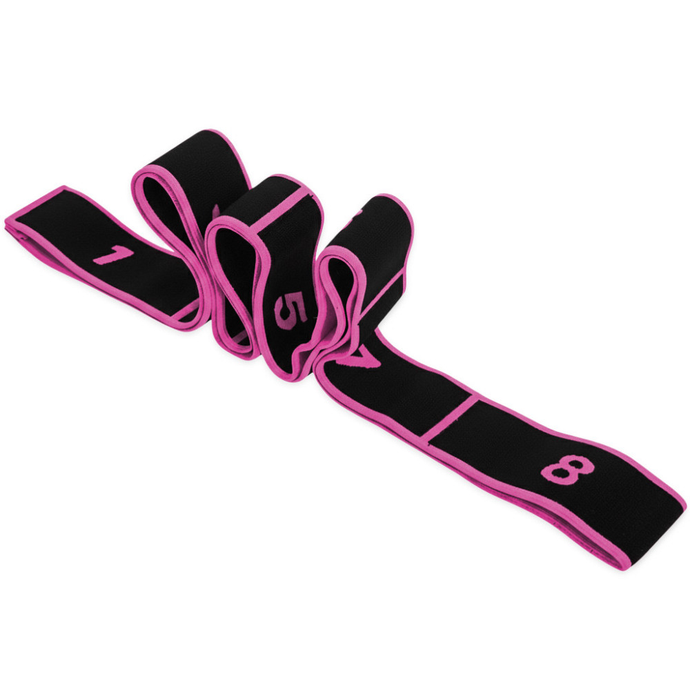 Еспандер стрічка EasyFit з петлями для тренувань рожевий (EASY) Коломия - фото 5