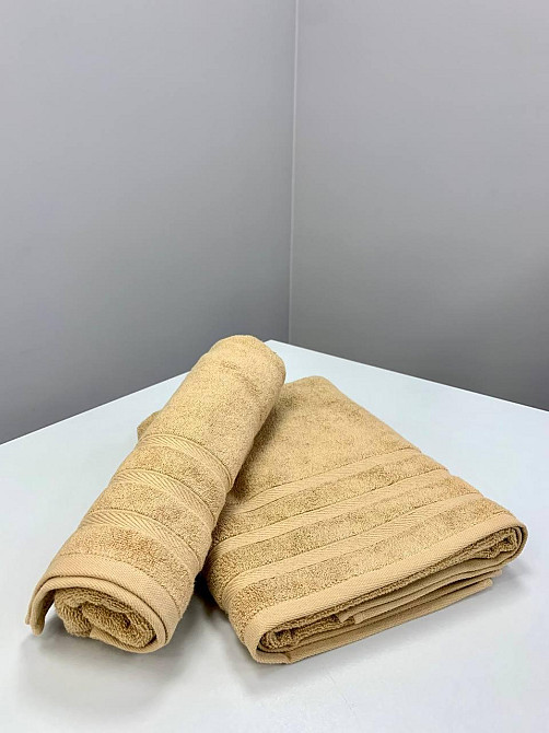 Подарочный комплект полотенец Ideal Textile Косичка 2 шт (50х100 см 70х140 см) в разных цветах (5686 Черновцы - изображение 4