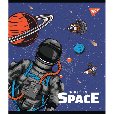 Зошит Yes А5 Galaxy Exploring 12 аркушів лінія (765165) Вінниця - фото 1