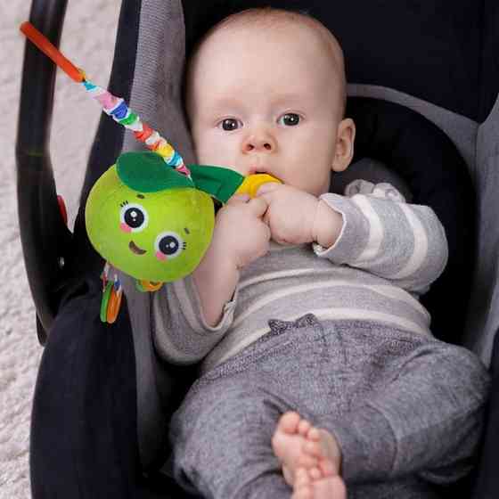 Погремушка-подвеска с прорезывателем 