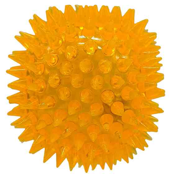 Мяч массажный MS 1137-3 размер 8,5 см, синий Оранжевый Винница