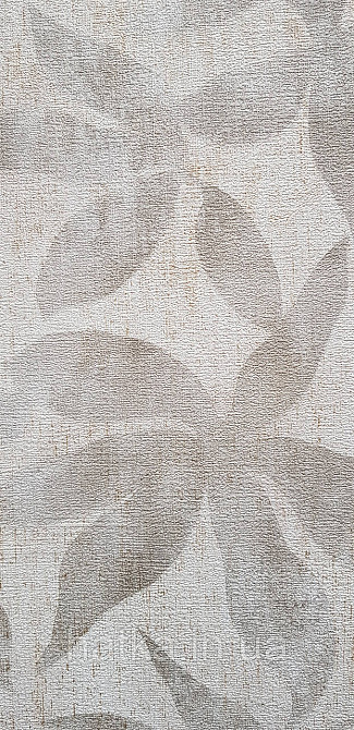 Шпалери вінілові на флізеліні Rasch Golden Hour метрове листя коричневі на бежевому Київ - фото 4