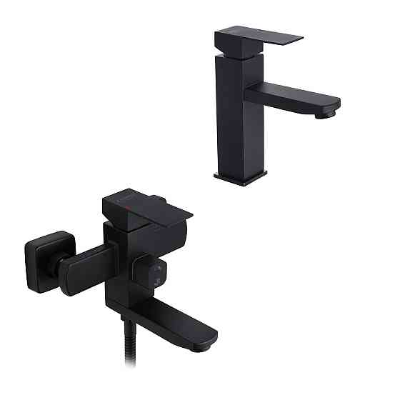 Набор смесителей Edelstahl Kubus-SCH010 + смеситель Edelstahl Kubus-SCH060 Киев