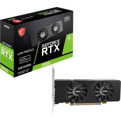 Видеокарта MSI GeForce RTX3050 6Gb LP E OC (RTX 3050 LP E 6G OC) Винница