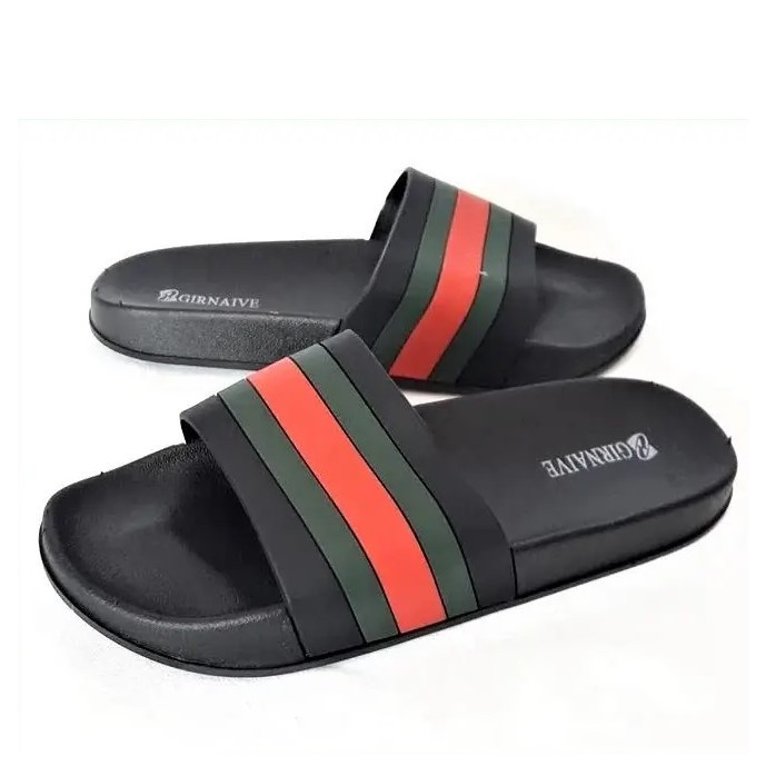 Шльопанці Тапочки Сланці Гуччі Чорні (розміри: 42,43) Дніпро - фото 1