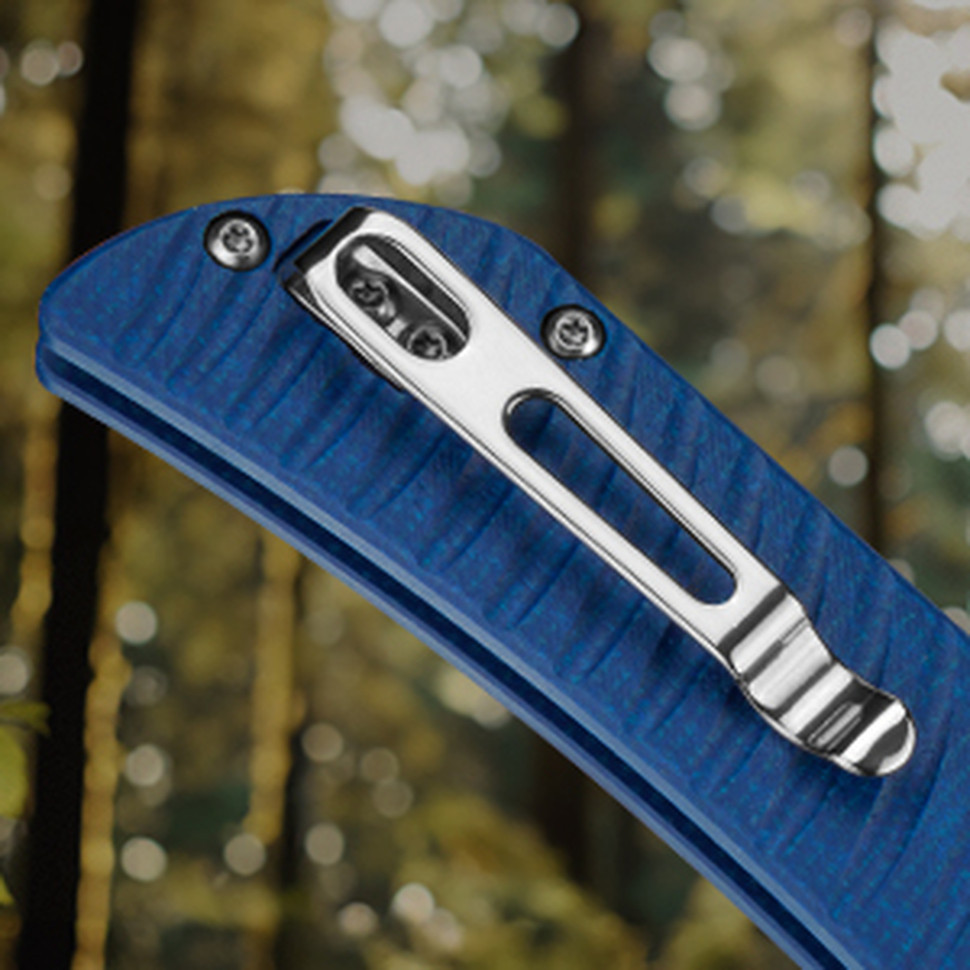 Ніж складаний туристичний Ruike P122-ME, (9.2 см) 14C28N / мікарта синій Київ - фото 12