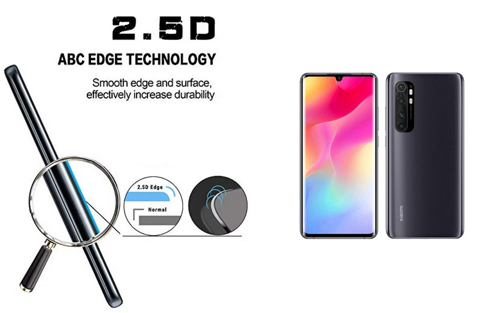 Захисне скло ArmorGlass для Xiaomi Mi Note 10 Lite – стійке до подряпин та ударів Київ - фото 2