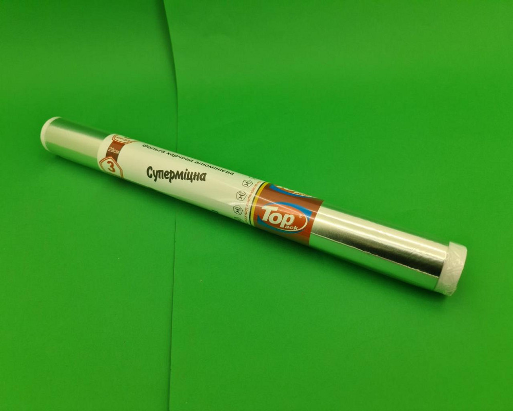 Суперщільна Фольга 3 м/44 см (30 мкр) ТОР (1 рул) Харків - фото 1