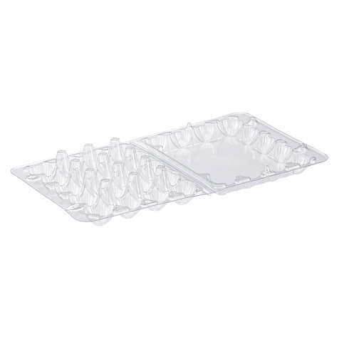 Упаковка для перепелиных яиц 20 ячеек (квадратная) ПРОЗРАЧНАЯ (50 шт) Харьков