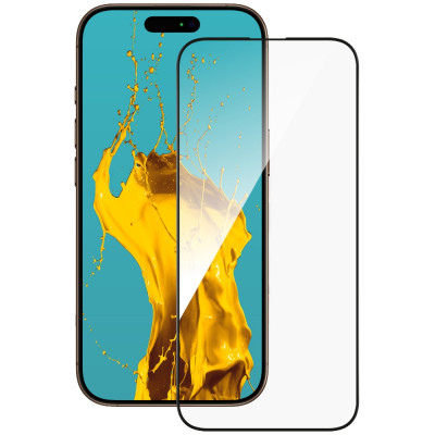 Стекло защитное Piko Full Glue Apple iPhone 16 Pro Black (1283126593406) Винница - изображение 1
